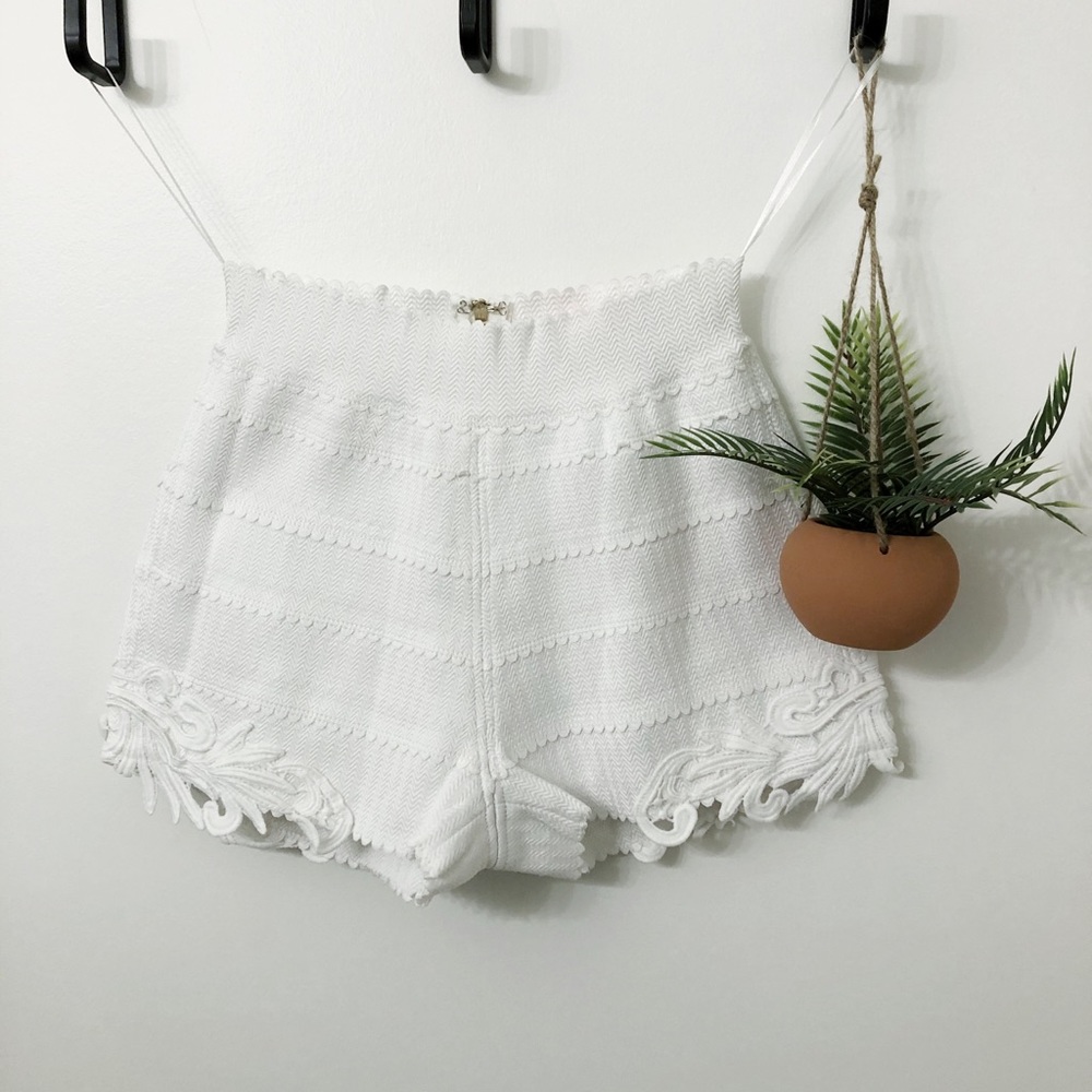 White Shorts